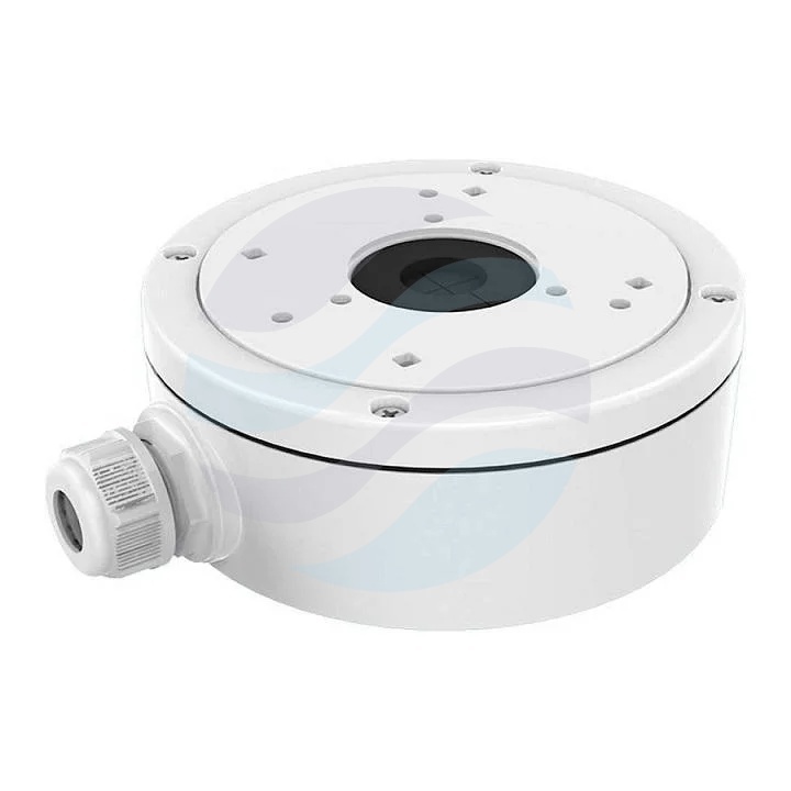 Hikvision DS-1280ZJ-S-Y Puszka przyłączeniowa do kamer kopułowych, metalowa, 171.7×137×54mm, nośność ok. 3kg, biała 1