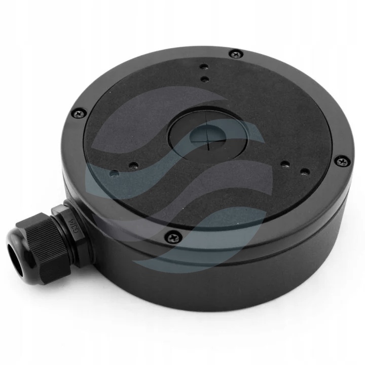 Hikvision DS-1280ZJ-S-Y(Black) Puszka przyłączeniowa do kamer kopułowych, metalowa, 171.7×137×54mm, nośność ok. 3kg, czarna 1