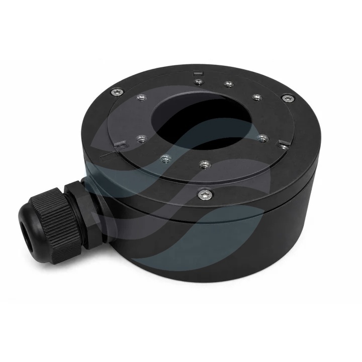 Hikvision DS-1280ZJ-XS-Black-Y Puszka przyłączeniowa do kamer tubowych i kopułowych, stop aluminium, 132.1×100×43.5mm, nośność 3kg, czarna 1