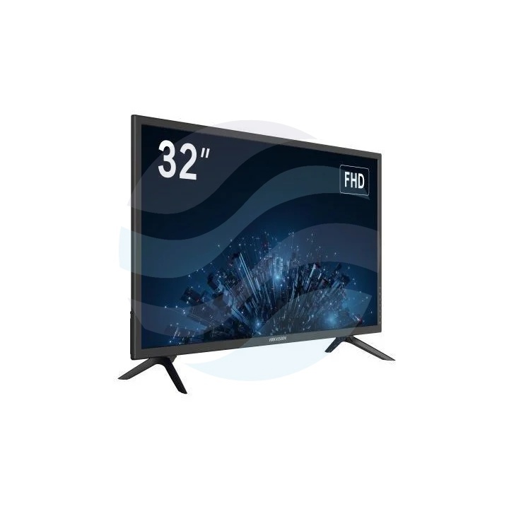 Hikvision DS-D5032F3-1V0S Monitor LED 32 Full HD 1920x1080, VA, do 75Hz, HDMI 1.4, VGA, wyjście audio, głośniki 2x 10W, 300 cd/m², praca 24/7, czarny 1