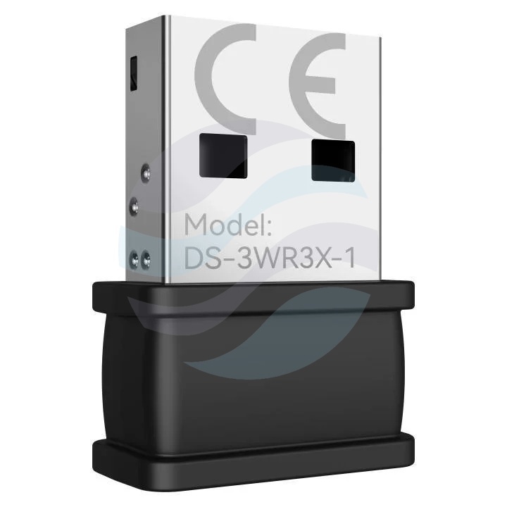 Hikvision DS-3WR3X-1 Karta bezprzewodowa USB Wi-Fi 6 2.4GHz, IEEE 802.11ax/b/g/n, USB 2.0, plug and play, WPA/WPA2-PSK 1