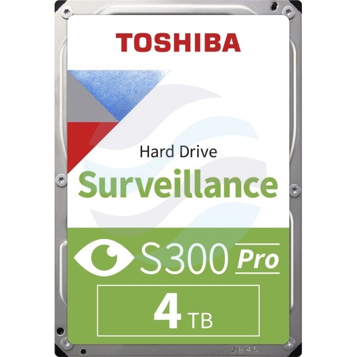 TOSHIBA S300 Pro 4 TB (MD10ADA400EV) Dysk CCTV do monitoringu 3.5" HDD, SATA III 6 Gb/s, 256 MB, 7200 obr./min 1