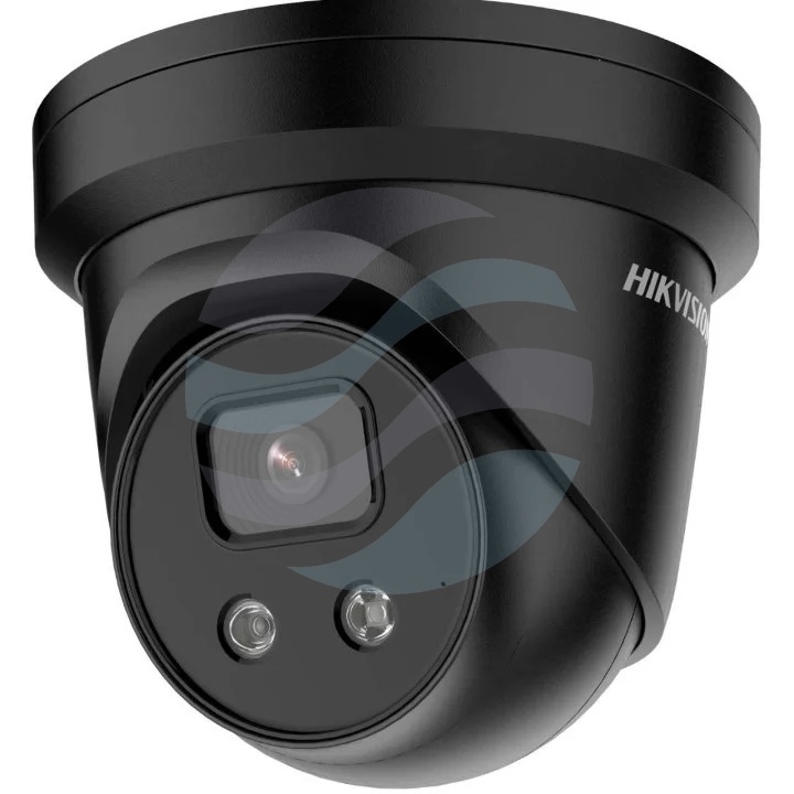 Hikvision DS-2CD2346G2-IU (2.8mm) (C) (BLACK) Kamera IP 4Mpix kopułowa 2.8mm, AcuSense, IP67, WDR 120dB, IR 30m, audio, mSD do 512GB, H.265+, czarna 1