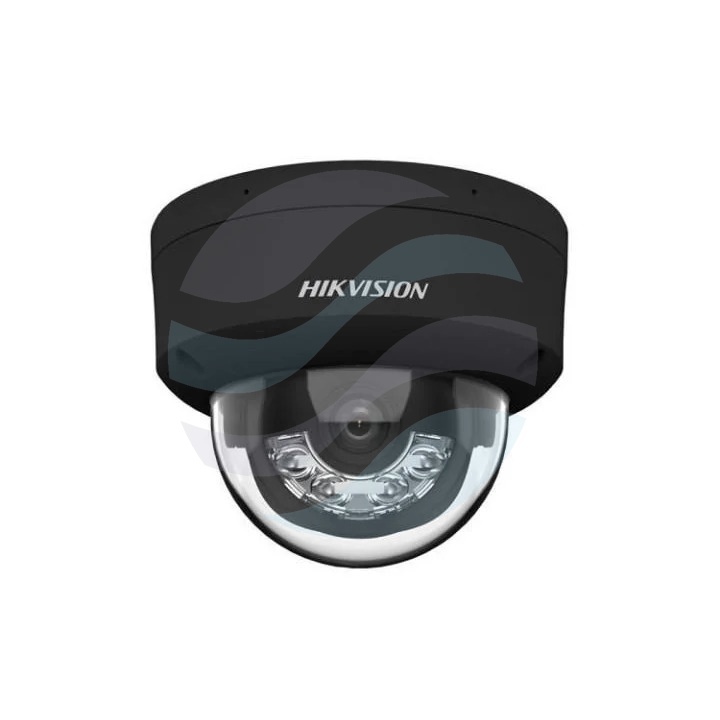 Hikvision DS-2CD2147G2H-LISU (2.8mm) (eF) (BLACK) Kamera IP 4Mpix kopułowa 2.8mm, ColorVu, Hybrid Light, AcuSense, IP67, WDR 130dB, IR/LED 30m, mikrofon, głośnik, AI, czarna 1
