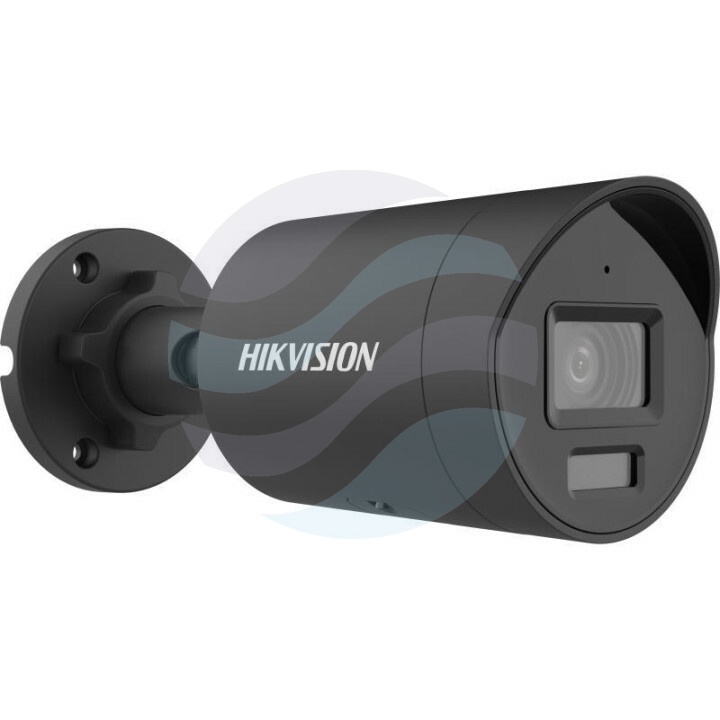 Hikvision DS-2CD2046G2H-IU (2.8mm) (eF) (BLACK) Kamera IP 4Mpix bullet 2.8mm, ColorVu, AcuSense, IP67, WDR 120dB, IR do 40m, mikrofon, AI, IK10, czarna 1