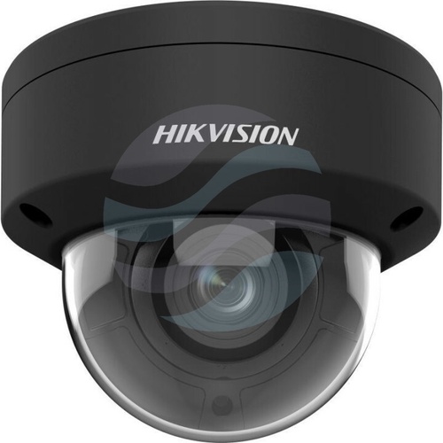 Hikvision DS-2CD2766G2HT-IZS (2.8-12mm) (eF) (BLACK) Kamera IP 6Mpix kopułowa 2.8-12mm, motozoom, ColorVu, AcuSense, IP67, WDR 120dB, IR do 40m, audio, IK10, czarna 1