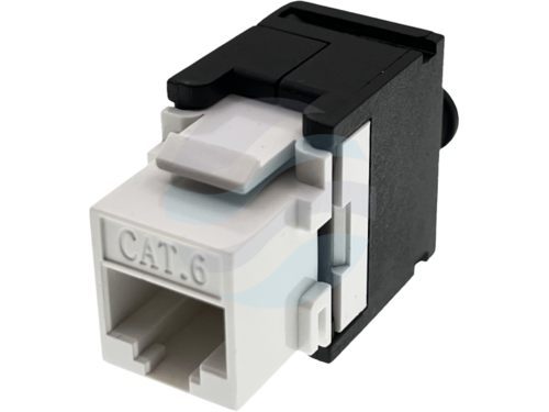 Q-LANTEC Moduł keystone RJ45 UTP kat.6 beznarzędziowe nieekranowne 1
