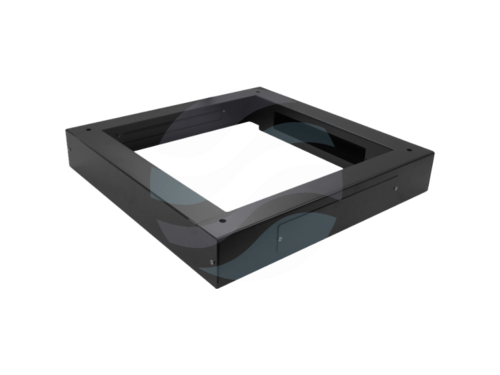 Q-LANTEC Cokół do szaf stojących 19", 800x800mm wys. 100mm, czarny 1