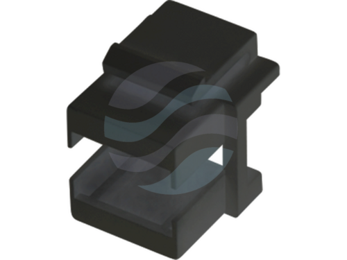 ALANTEC Adapter modułu keystone pod SC simplex / LC duplex, czarny 1