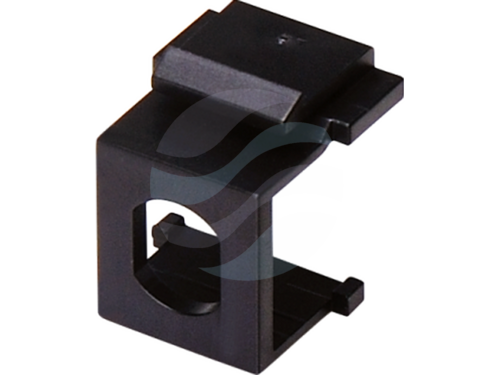 ALANTEC Adapter modułu keystone pod ST simplex, czarny 1