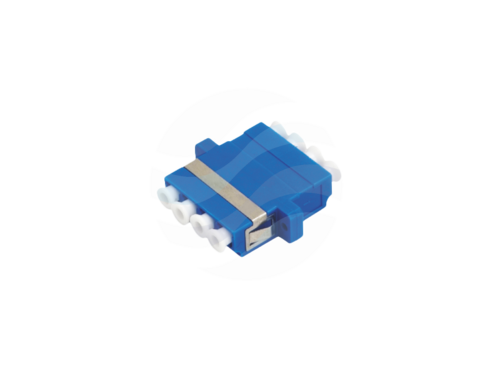 ALANTEC Adapter światłowodowy SM LC/UPC, quad, niebieski 1