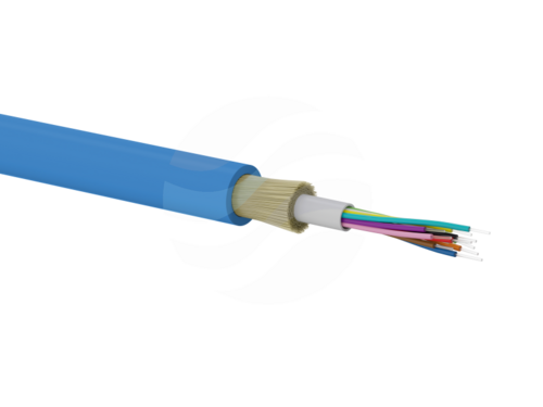 ALANTEC Kabel światłowodowy OM3 uniwersalny MM ZW-NOTKtsdD 12J 50/125, klasa Eca, LSOH, 1000N, niebieski 1