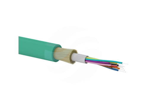 ALANTEC Kabel światłowodowy OM3 uniwersalny MM ZW-NOTKtsdD 8J 50/125, klasa B2ca, LSOH, 1000N, turkusowy 1