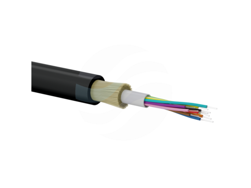 ALANTEC Kabel światłowodowy OS2 uniwersalny SM ZW-NOTKtsdD 4J 9/125 G652D, klasa Eca, 1000N, LSOH, czarny 1