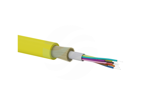 ALANTEC Kabel światłowodowy OS2 uniwersalny SM ZW-NOTKtsdD 4J 9/125 G657A2, klasa B2ca, LSOH, 1000N, żółty 1