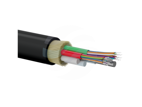 ALANTEC Kabel światłowodowy OS2 zewnętrzny Z-XOTktdD SM 36J 9/125 G.652D, klasa Fca, 4000N, PE czarny 1