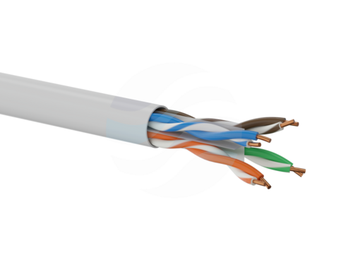 ALANTEC Kabel U/UTP kat.6 4x2x23AWG, klasa B2ca 475NHz, LSOH WENĘTRZNY 500m 1