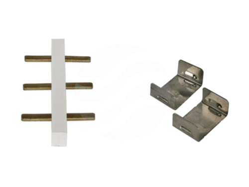 ALANTEC Łącznik / Szybkozłączka do łączenia gniazd elektrycznych modułowych 45x45 1