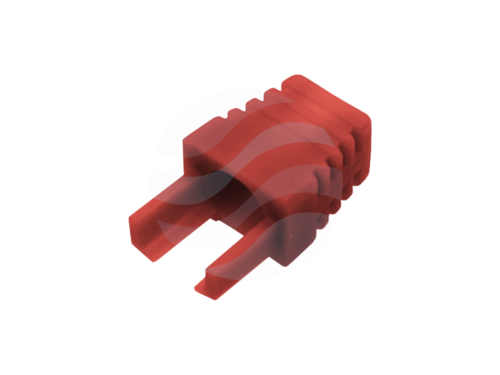 ALANTEC Osłonka wew. wtyku RJ45, czerwona 1