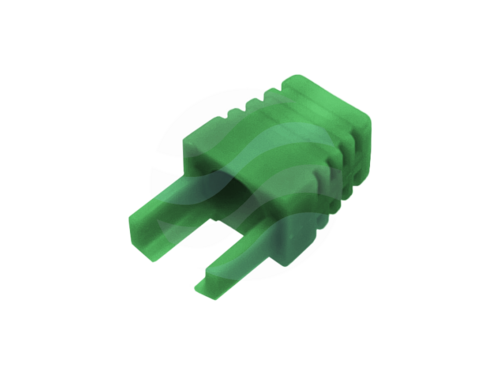 ALANTEC Osłonka wew. wtyku RJ45, zielona 1