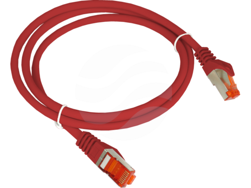 ALANTEC Patchcord F/UTP kat.6 PVC 2.0m, czerwony 1