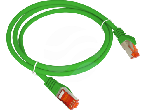 ALANTEC Patchcord F/UTP kat.6 PVC 5.0m, zielony 1