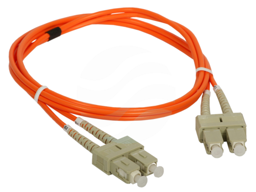 ALANTEC Patchcord MM OM2 SC-SC duplex 50/125 3.0m, pomarańczowy 1