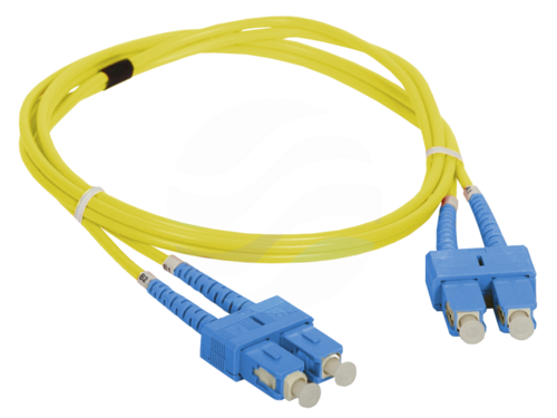 ALANTEC Patchcord SM SC/UPC-SC/UPC duplex 9/125 5.0m, żółty 1