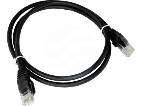 ALANTEC Patchcord U/UTP kat.6 PVC 0.5m, czarny 1