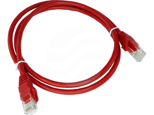 ALANTEC Patchcord U/UTP kat.6A LSOH 0.25m, czerwony 1