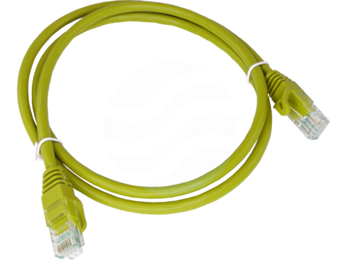 ALANTEC Patchcord U/UTP kat.6A LSOH 0.25m, żółty 1