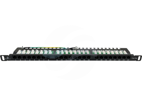 ALANTEC Patchpanel OPTIMUM UTP kat.5e 24-porty LSA rack 19" 0.5U 1