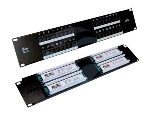 ALANTEC Patchpanel UTP kat.5e 32-porty LSA rack 19" 2U 1