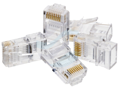 ALANTEC Wtyk RJ45 UTP kat.5e STANDARD drut + linka, opak. 100szt. 1
