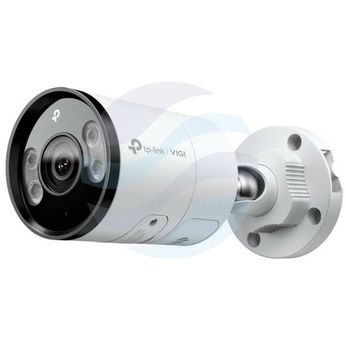 TP-Link VIGI C385 Kamera Full-color IP 8Mpx, bullet 4mm, 12V DC, PoE 802.3af/at, IR LED / LED 30m, WDR 120dB,mikofon, głośnik, mSD 512GB, biała 1