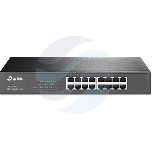 TP-Link TL-SG1016D Switch gigabitowy 16x 10/100/1000Mb/s, metal, desktop 1