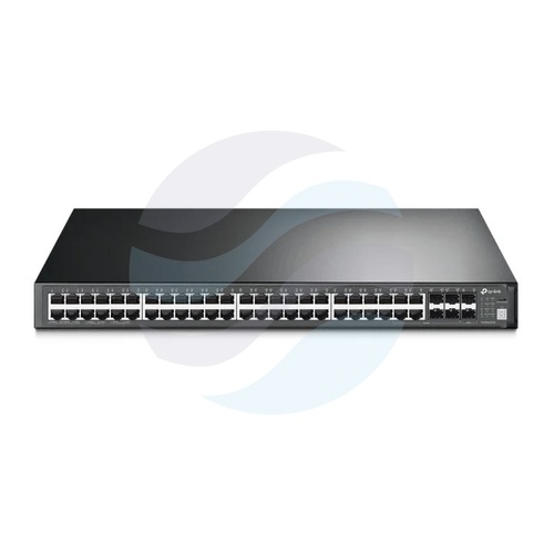 TP-Link T3700G-52TQ Switch zarządzalny gigabitowy JetStream 48x 10/100/1000Mbps, 4x 10G SFP+, IGMP, L2+, Rack 19", metal 1
