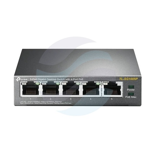 TP-Link TL-SG1005P Switch gigabitowy PoE 5x 10/100/1000Mb/s desktop, plastik 1