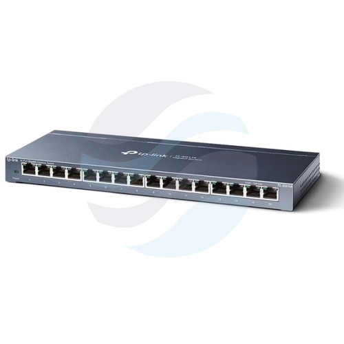 TP-Link TL-SG116 Switch gigabitowy 16x 10/100/1000Mb/s, desktop, slim, metal 1