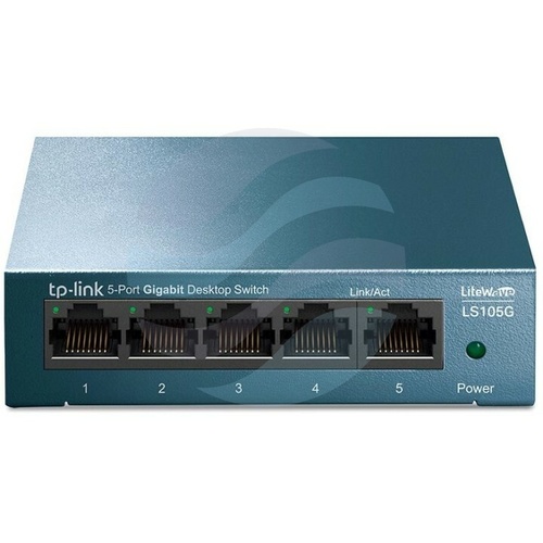 TP-Link TL-LS105G Switch gigabitowy 5x 10/100/1000Mbps, QoS. desktop metal 1