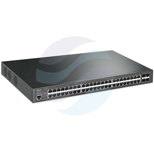 TP-Link TL-SG3452XP Switch zarządzalny JetStream Omada, 48x 10/100/1000Mbp PoE+, 4x 10G SFP+, IGMP, Rack 19", 500W, metal... 1