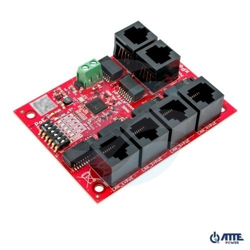 ATTE POWER xPoE-6-11-OF Switch PoE 6 portowy 5P+1UP 1