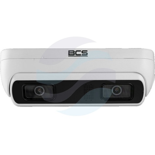 BCS LINE BCS-L-PCIP44FSR2-Ai2 Kamera IP 2x 4Mpx kopułowa dwuprzetwornikowa 2x 2.8mm do liczenia ludzi, IR 20m, WDR 120dB... 1