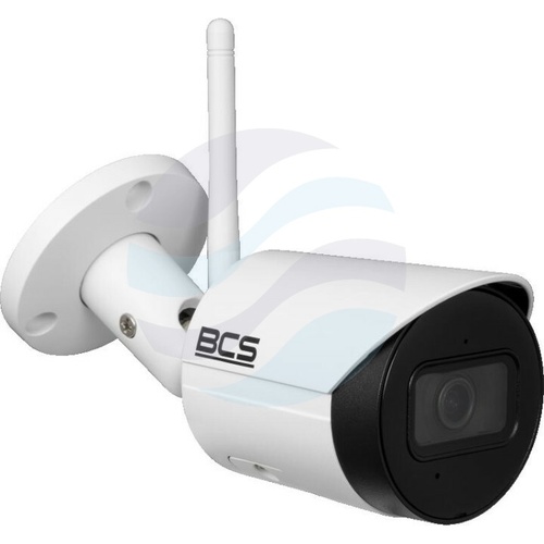 BCS LINE BCS-L-TIP12FSR3-W Kamera IP 2Mpx bullet 2.8mm, IR 30m, DWDR, mSD do 256GB, mikrofon, Wi-Fi, biała 1