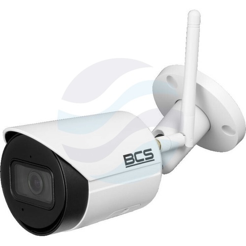 BCS LINE BCS-L-TIP14FSR3-W Kamera IP 4Mpx bullet 2.8mm, IR 30m, DWDR, mSD do 256GB, mikrofon, Wi-Fi, biała 1