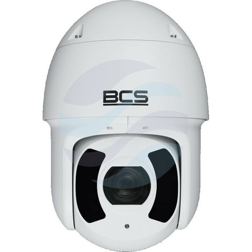 BCS LINE BCS-L-SIP5225SR25-Ai2 Kamera IP 2Mpix PTZ obrotowa 4.8-120mm, zoom x25, IR 250m, WDR 120dB, mSD do 512GB, IK10, biała 1
