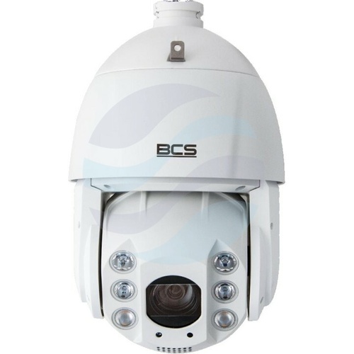 BCS LINE BCS-L-SIP6432SR15L5-AI2-4G ZESTAW Kamera IP + Panel solarny 4Mpix PTZ obrotowa 4.8-154mm, zoom x32, światło hybrydowe (IR+LED) 150m, WDR 120dB, mSD do 256GB, głośnik, biała 1