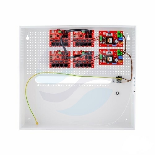 ATTE POWER IP-17-11-H Zestaw do 17 kamer IP switch PoE 17P+1UP 1