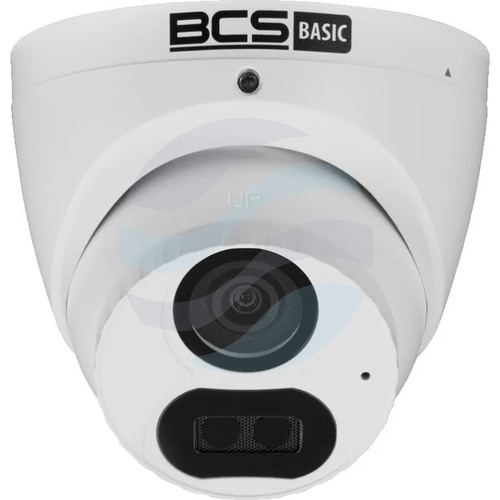 BCS BASIC BCS-B-EA15FSR4(2.0) Kamera IP 5Mpix kopułowa 2.8mm, IR 40m, DWDR, mikrofon, biała 1