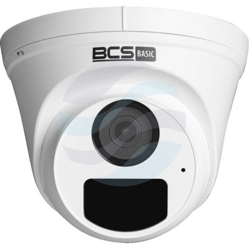 BCS BASIC BCS-B-EIP15FR3(2.0) Kamera IP 5Mpix kopułowa 2.8mm, IR 30m, DWDR, mikrofon, biała 1